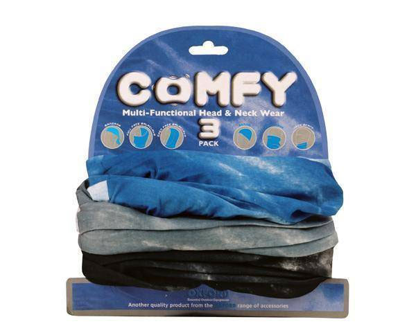 Oxford Comfy Neckwarmer Tye-Dye Set of 3