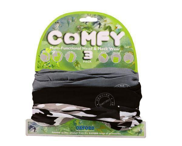 Oxford Comfy Neckwarmer Camo Set of 3