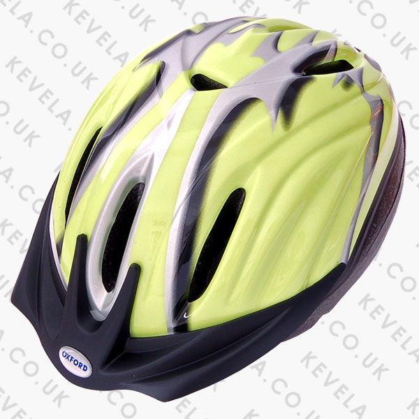 Adult Cycle Helmet Flo-Yellow (54-58cm Medium)
