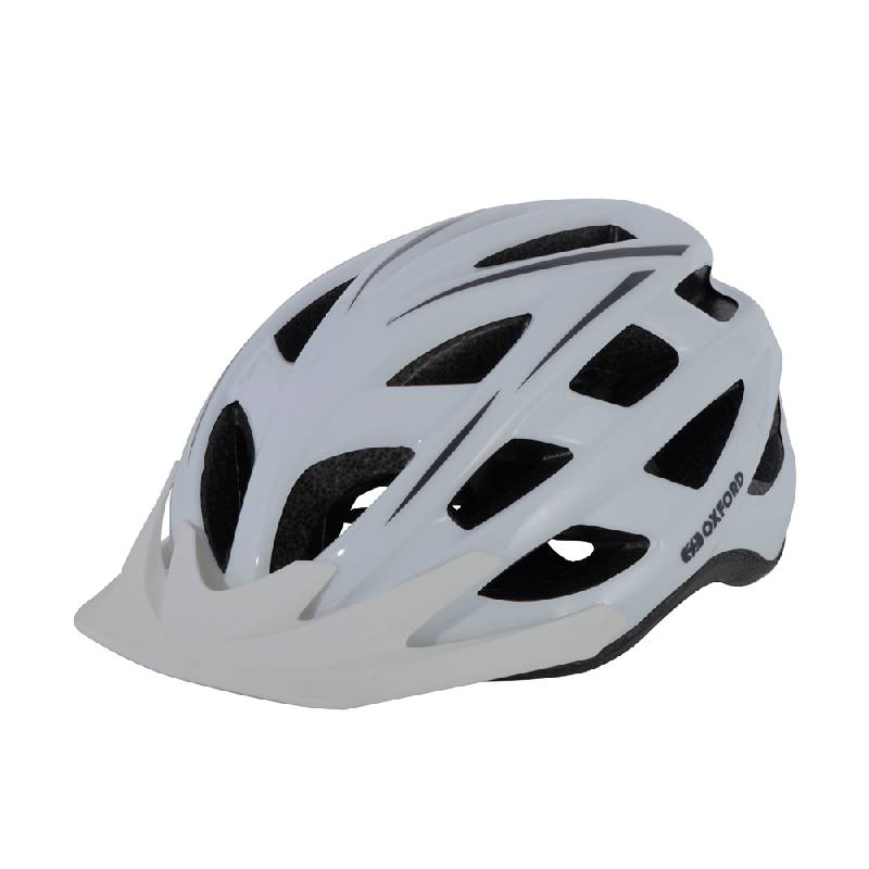 Talon White Cycling Helmet - Medium (54-58cm)