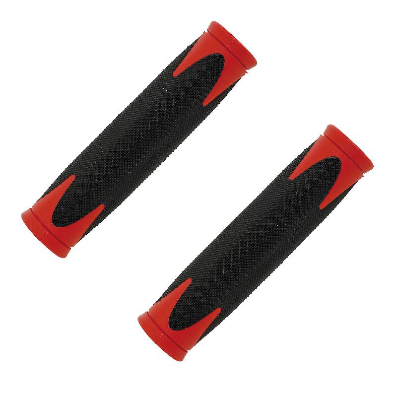 Velo D2 Gel MTB Handlebar Grips - Red