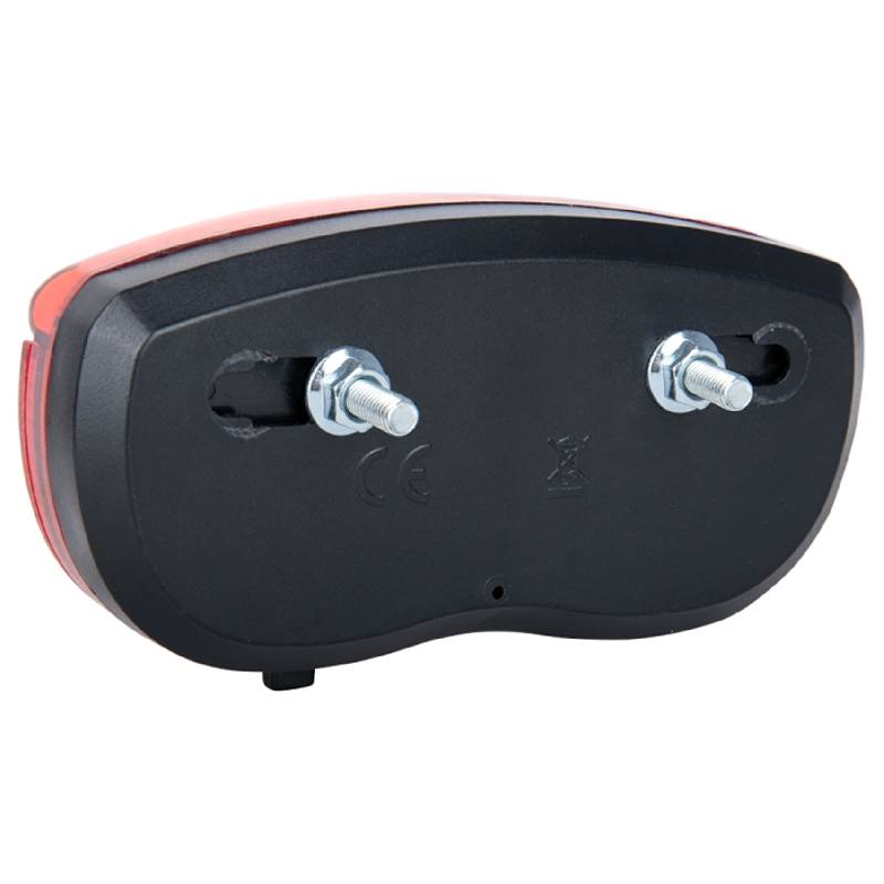 Tail Bright 3 Carrier/Rack Rear Light & Reflector