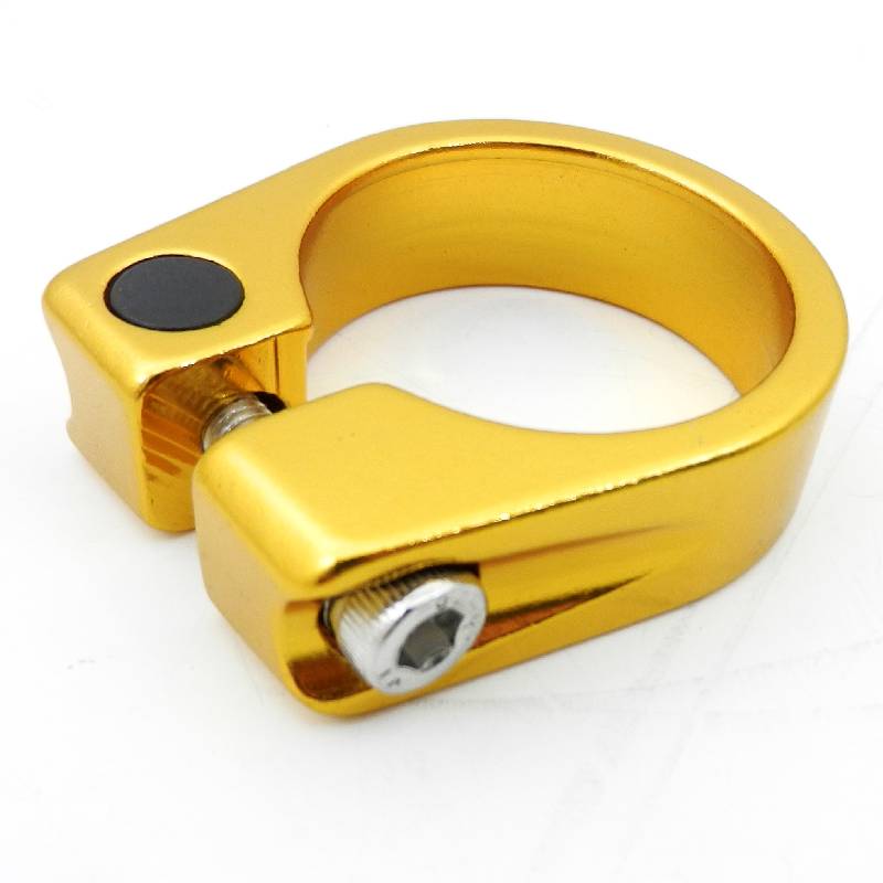 34.9mm Alloy Seat Post Clamp Gold