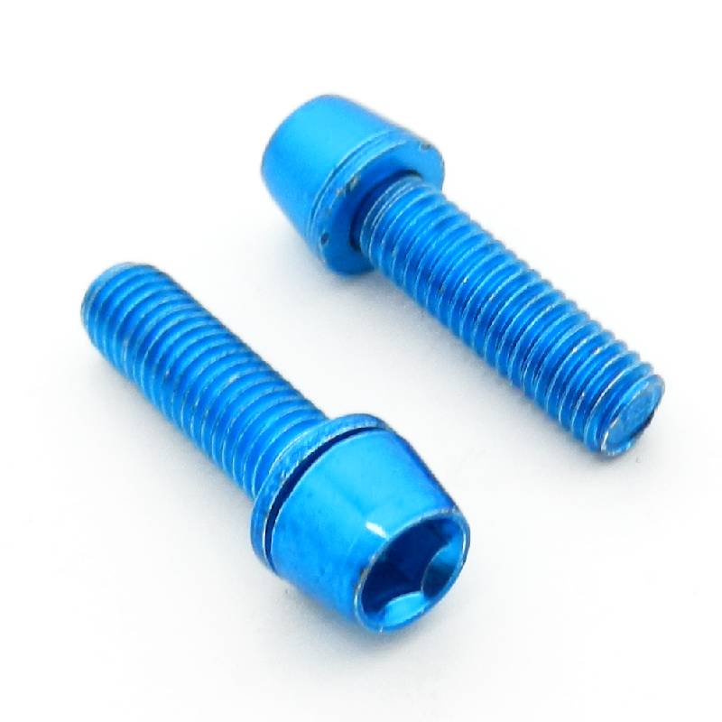 Waterbottle / Mudguard Bolts  - Blue (M5 x 18mm)