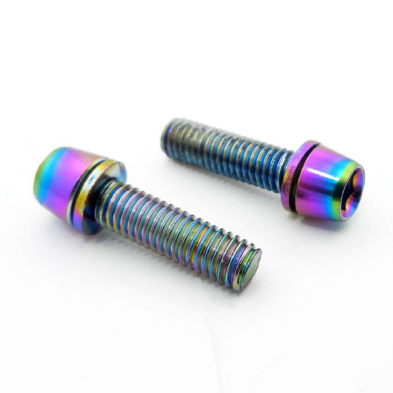 Waterbottle/Mudguard Bolts - Oil Slick (M5 x 18mm)