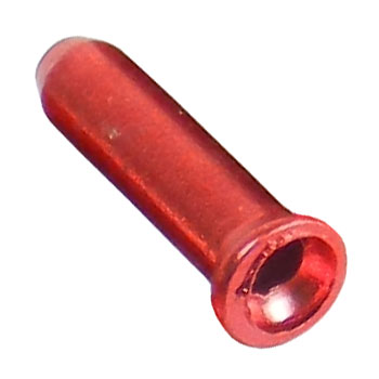 Brake/Gear Cable Ferrules/Cable Ends - Red