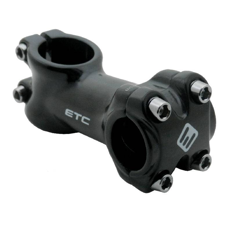 Ahead Alloy Handlebar Stem 25.4mm Steerer Black