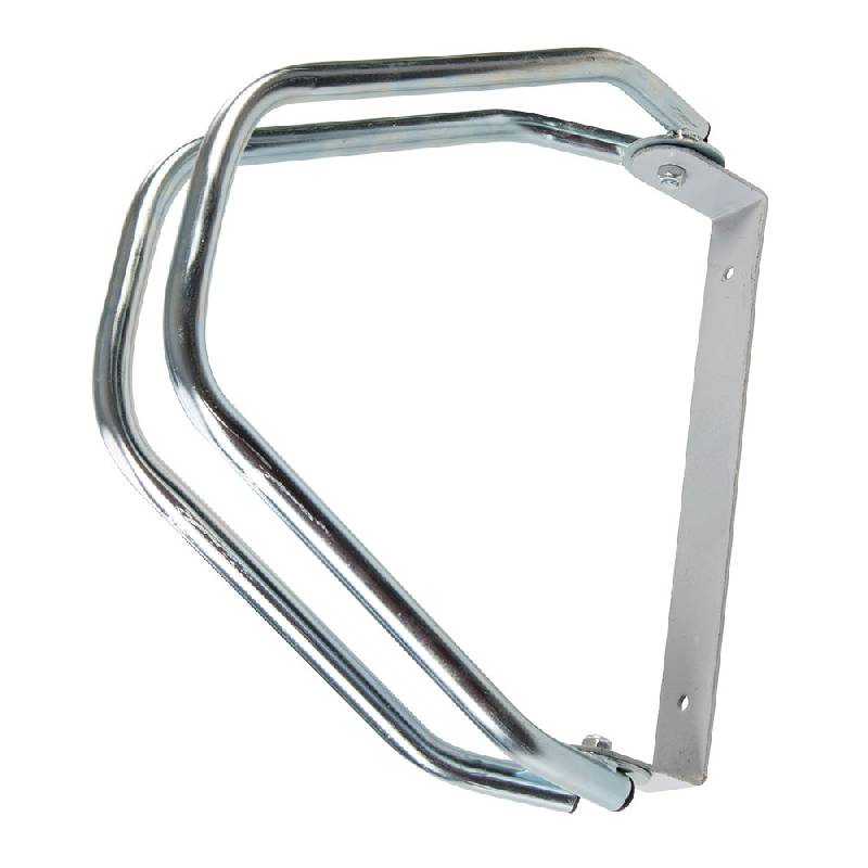 Adjustable Wall Mount Storage Cycle Rack (Silver)