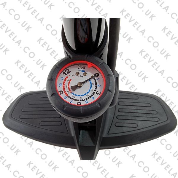 Floor Track Pump with Gauge