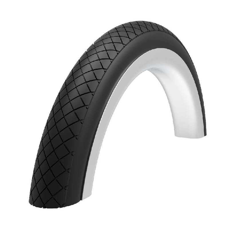 White Tyre 12 1/2 x 2 1/4 Arrow Tread