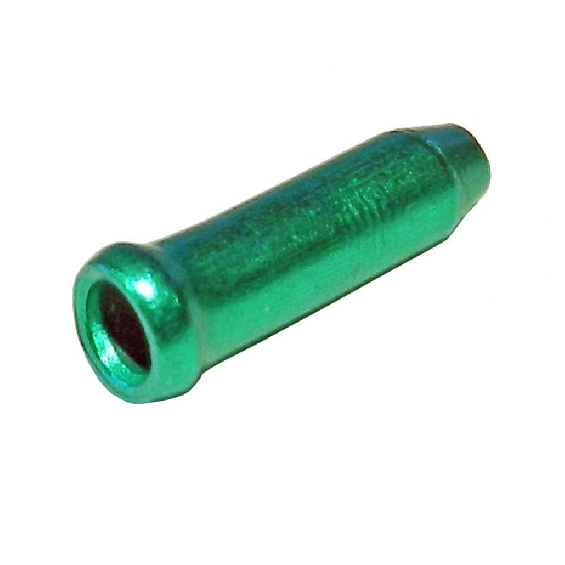 Brake/Gear Cable Ferrules/Cable Ends - Green