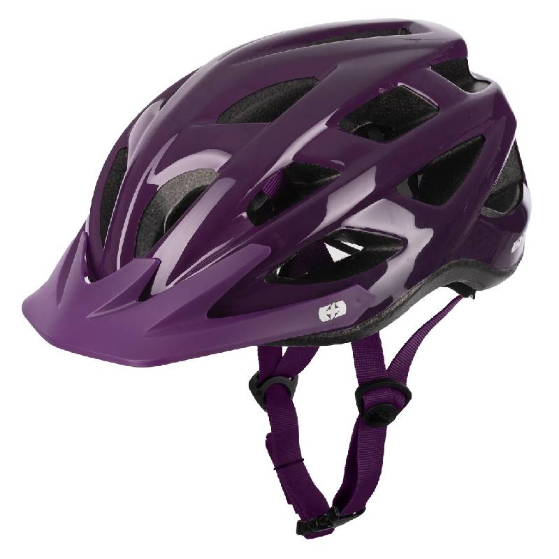 Ladies Cycling Helmet - Purple Med (54-58cm)