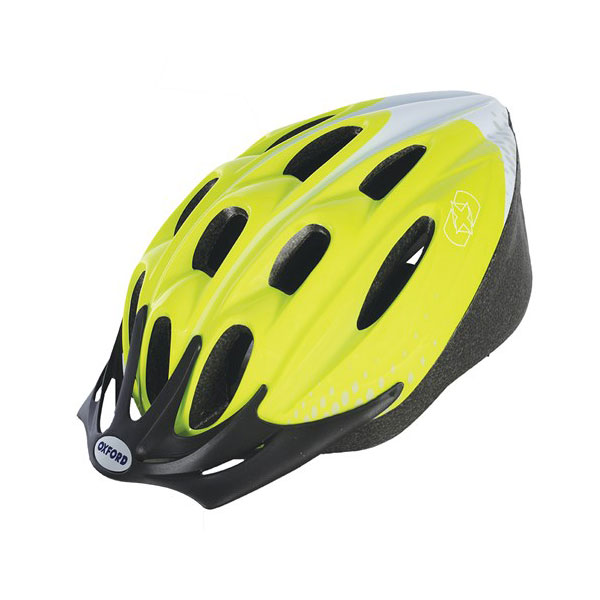Cycle Helmet Hi-Viz - Fluorescent Yellow Large