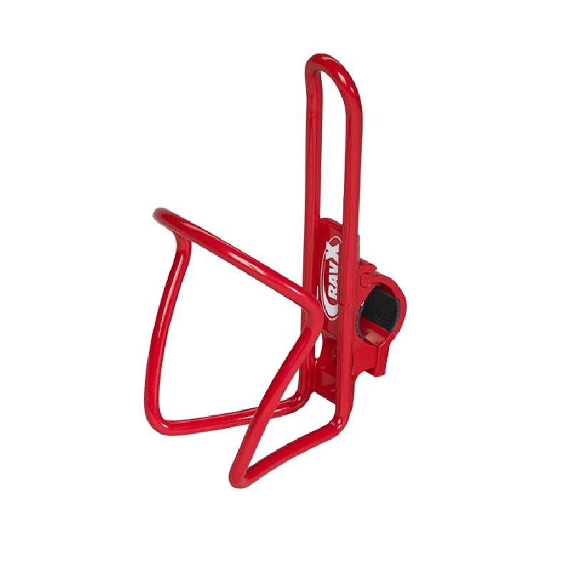 Alloy Handlebar Water Bottle Cage - Red